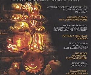 Lifestyle magazine cover