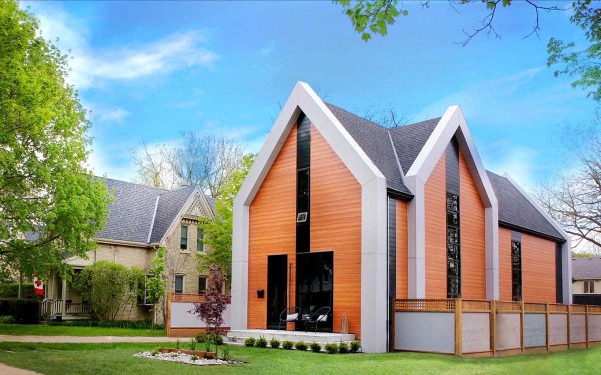 Modern house renovation exterior