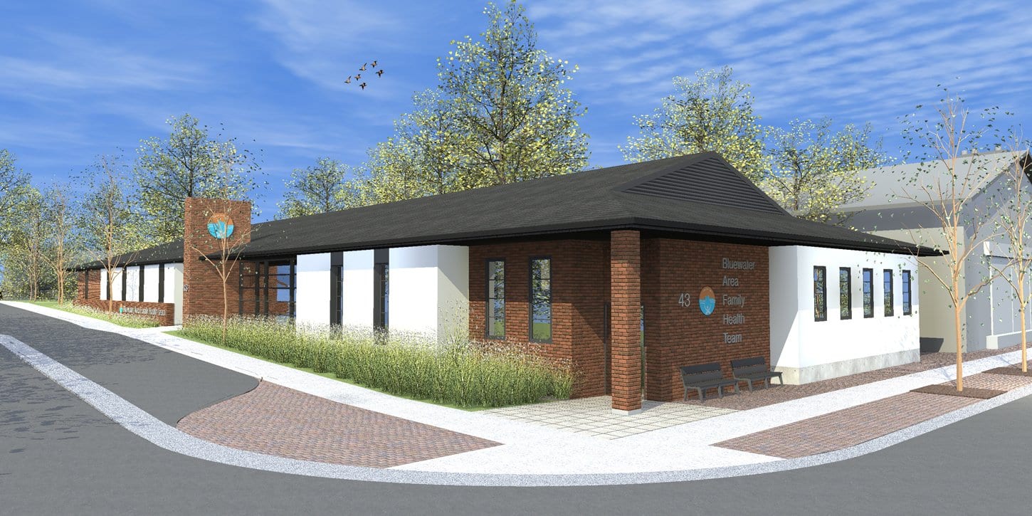 Bluewater Family health clinic renovation