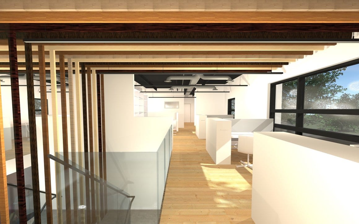 Modern company office renovation