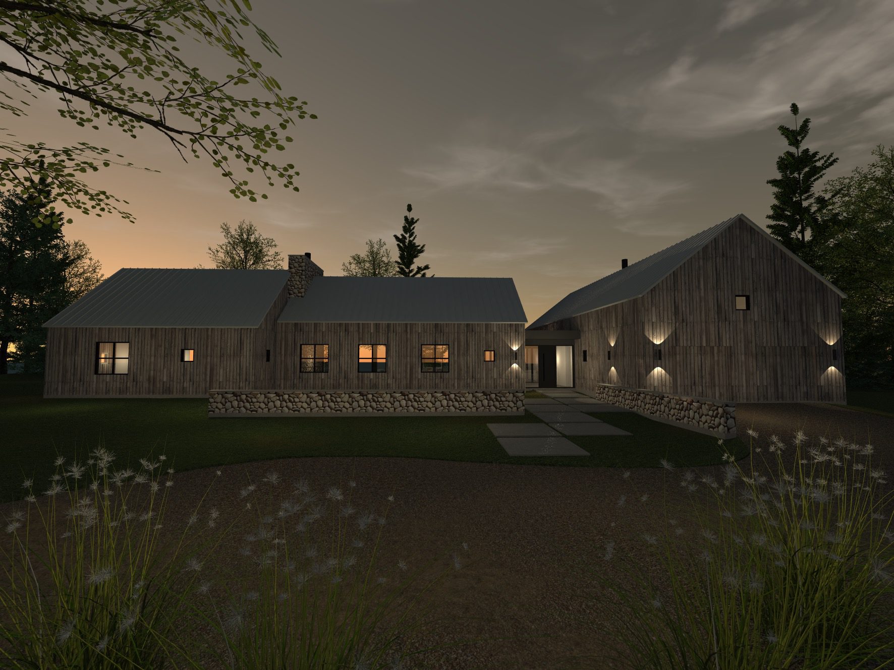 Skinner-Architects-modern-cottage-farmhouse-lake huron-glass-wood.1